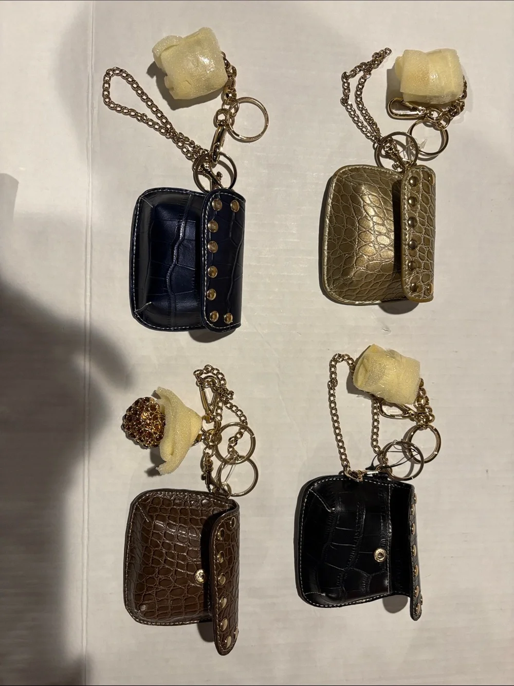 Women's Mini Croc Keychain Wallet choice